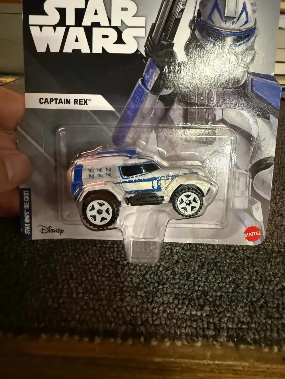 Hot Wheels Star Wars Captain Rex Diecast Car
